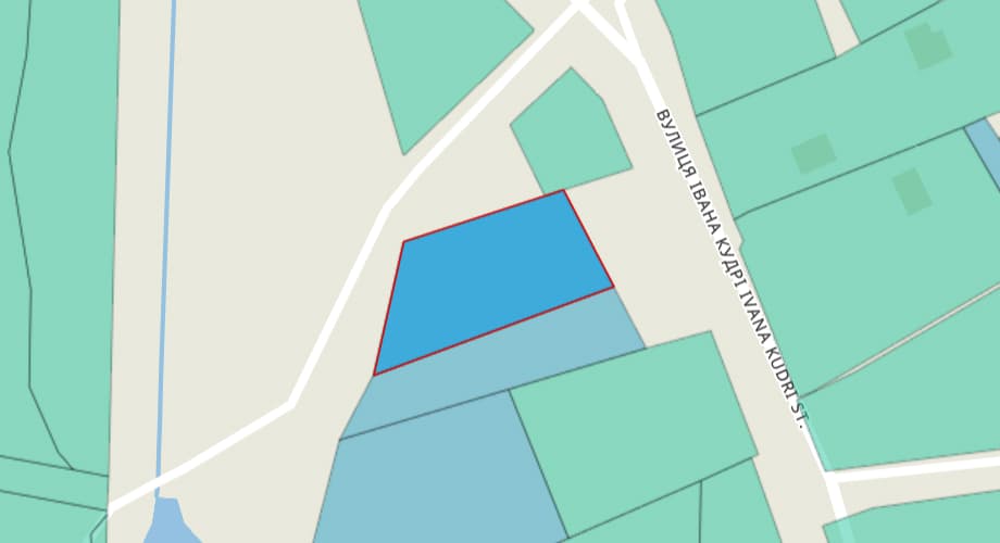 Розташування ділянки 6 на кадастровій карті